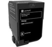 Lexmark - Noir - original - cartouche de toner LCCP, LRP - pour Lexmark CS720de, CS720dte, CS725de, CS725dte, CX725de, CX725dhe, CX725dthe Noir G