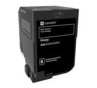 Lexmark - noir - originale - cartouche de toner - LCCP, Entreprise Lexmark