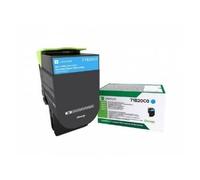 Lexmark 71B20x0 - Toners Couleur Cyan pour imprimante Laser