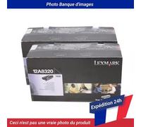 Lexmark T430d Toner Black 6K 2 Pack