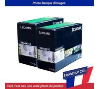 Lexmark T654N Corp Toner Black 36K 2 Pack