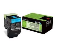 80C2SC0 LEXMARK 802SC CARTOUCHE DE TONER CYAN
