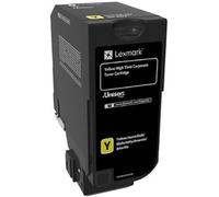Lexmark Toner 84C2HYE dorigine jaune 16000 pages 84C2HYE