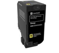 Lexmark Cartouche de toner 84C2HYE – Original à rendement élevé, Jaune, 1 pièce