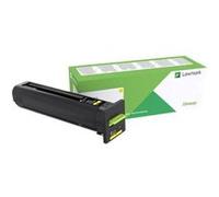Lexmark - Ultra High Yield - jaune - original - cartouche de toner LCCP, LRP, Entreprise Lexmark - pour Lexmark CX860de, CX860dte, CX860dtfe G