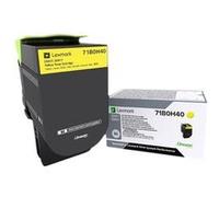 Lexmark X417 - À rendement élevé - jaune - original - cartouche de toner LCCP - pour Lexmark CS417dn, CS517de, CX417de, CX517de G