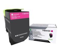 Lexmark X417 cartouche de toner magenta à rendement élevé - 71B0H30