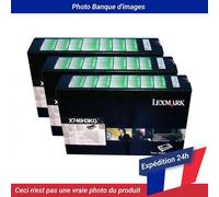 Lexmark X746 Corp Toner Black 3 Pack
