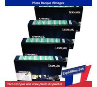 Lexmark X748 Corporate Toner Cartridge CMYK Pack of 4