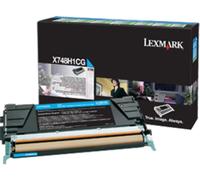 Lexmark X748H1CG - Cyan - Toner - Grande capacité