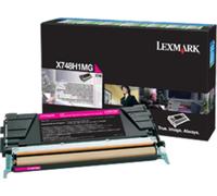 Lexmark X748H1MG - Magenta - Toner - Grande capacité