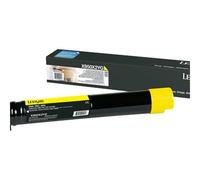LEXMARK X950, X952, X954 cartouche de toner jaune très haute capacité 22.000 pages pack de 1
