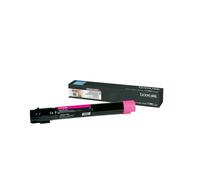 Lexmark X950X2MG cartouche toner Magenta, 22.000 Pages Iso IEC 19752 pour X 950