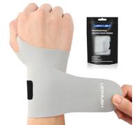 Lexniush Bandages de Poignet Réglables pour Canal Carpien, Arthrose, Tendinite Et Entorse, Soulagement de la Douleur, Orthèse Poignet Droit pour le Sport, Fitness, Travail, Femme et Homme, Gris