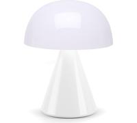 Lexon Mina L Lampe champignon - Lampe de table 9 LED de couleur pour chambre à coucher, salon et bureau - Sans fil, rechargeable avec lumière 24h et variateur d'intensité, aluminium, grande taille