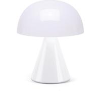 Lampe LED à poser Lexon LH64 Medium Mina M Blanc et bleu Blanc et bleu