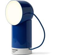 Lexon ORBE Lampe LED de table rechargeable, sans fil avec tête amovible magnétique et rotative, pour chevet, bureau ou terrasse - Bleu