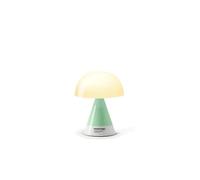 Lexon Collaboration Mina M Lampe champignon - Lampe de chevet portable pour chambre à coucher, enfant et chambre d'enfant - Lampe de table rechargeable à 9 LED de couleur avec lumière 24h et variateur