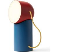 Lexon ORBE Lampe LED de table rechargeable, sans fil avec tête amovible magnétique et rotative, pour chevet, bureau ou terrasse - Tricolore