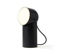 Lexon ORBE Table Lamp with Detachable Magnetic Head - Cordless & Rechargeable LED Lamp for Bedroom, Office & Outdoor - Black