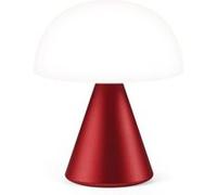 Lampe LED portable medium MINA M LEXON Aluminium Rouge foncé
