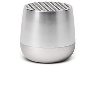 LEXON Mini Enceinte Bluetooth Portable MINO+, Micro Mains-Libre et déclencheur Selfie, Rechargeable sans Fil pour PC et Smartphone - Aluminium