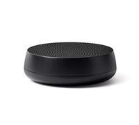 Lexon Mino L - Haut-Parleur Compatible Bluetooth 5W, Rechargeable, Mains Libres, USB-C - Aluminium/Noir