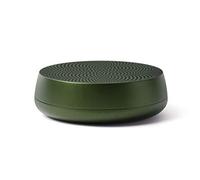 Lexon Mino L - Haut-Parleur Compatible Bluetooth 5W, Rechargeable, Mains Libres, USB-C - Aluminium/Vert Foncé