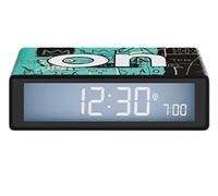 Lexon Montre Despert Flip Basquiat Noir/Vert Unisexe