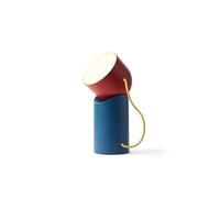 Lexon ORBE Lampe LED de table rechargeable, sans fil avec tête amovible magnétique et rotative, pour chevet, bureau ou terrasse - Tricolore