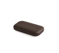 LEXON - POWERSOUND Batterie Externe à Induction avec Enceinte Bluetooth 360°- Chocolat