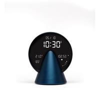 Lexon - Radio Réveil Conic Clock Avec Fonction Bluetooth Bleu