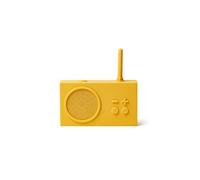 Lexon TYKHO 3 Enceinte Bluetooth Portable et Poste Radio FM, Etanche avec Batterie Rechargeable - Jaune