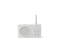 Lexon TYKHO 3 Enceinte Bluetooth Portable et Poste Radio FM, Etanche avec Batterie Rechargeable - Mastic