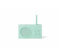 Lexon TYKHO 3 Enceinte Bluetooth Portable et Poste Radio FM, Etanche avec Batterie Rechargeable - Menthe