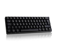 LexonElec x Magic-Refiner MK37 Clavier Gaming Filaire 60% au Format Britannique, Commutateur Magnétique, 8000Hz Rapid Trigger, Précision RT de 0,04 mm,0.125ms Latency, RGB Backlit pour PC/Mac(Noir)