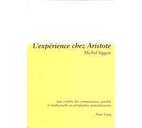 L'expérience chez Aristote