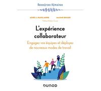 L'expérience collaborateur Engagez vos collaborateurs et déployez de nouveaux modes de travail - Agnès de Rauglaudre - Dunod - broché - Guide