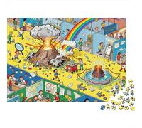 L'expérience du Salon des Sciences est Mal Partie Puzzle en Bois Imperméable DIY Puzzles De 1000 Pièces pour Adultes Cadeaux Impossible De Décoration pour La Maison