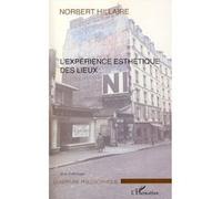 L'expérience esthétique des lieux - Norbert Hillaire - L'harmattan - broché - Essai