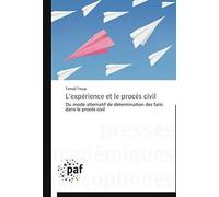 L'expérience Et Le Procès Civil