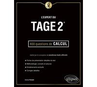L'expert du Tage 2®: 400 questions de calcul