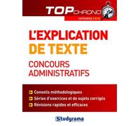 L'explication De Texte, Concours Administratifs - Catégories C Et B