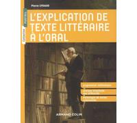 L'explication De Texte Littéraire À L'oral