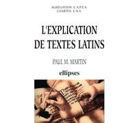 L'explication de textes latins