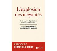 L'explosion des inégalités: Classes, genre et générations face à la crise sanitaire