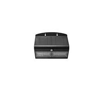 Applique extérieure Luceco lexs80b40 projecteur solaire led ip44 + détecteur de mouvement, métal/abs, 6. 8 w, noir, 270mm x 220mm