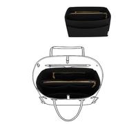 LEXSION Boîte de rangement pour couches, sac en feutre léger avec poche intérieure zippée pour Neverful Speedy 8037, noir, taille L