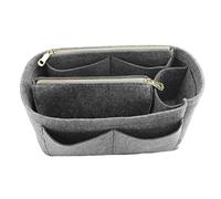 LEXSION Organisateur de sac en feutre avec fermeture éclair pour sac de transport Speedy Neverfull PM MM Large