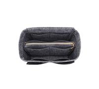 LEXSION Organiseur de sac à main en feutre avec fermeture éclair pour sac fourre-tout Speedy Neverful PM MM, 1-gris, M